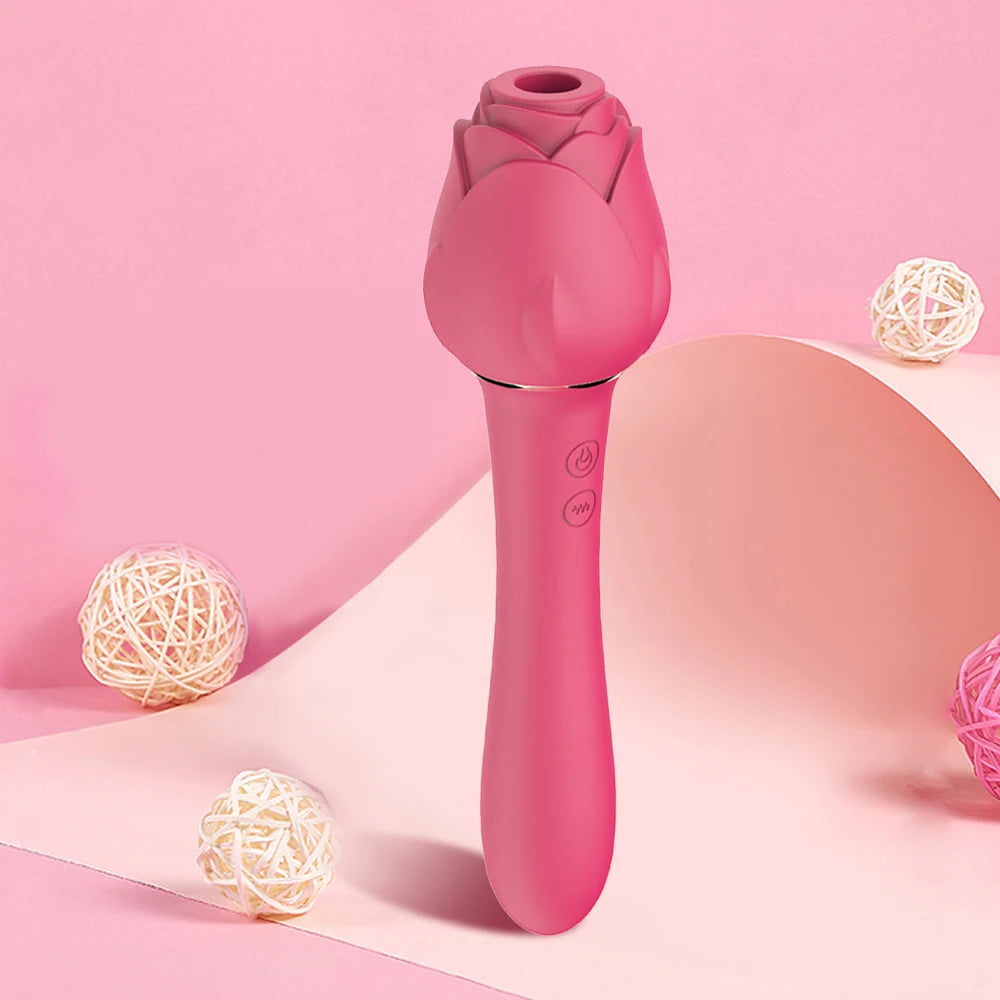 Rose Vibrator and Sucker