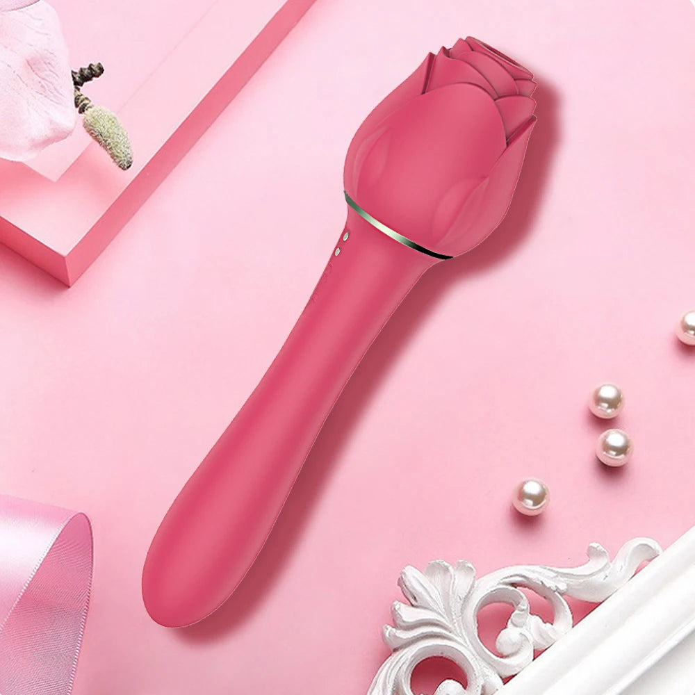 Rose Vibrator and Sucker