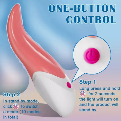 Seductive Tongue Vibrator