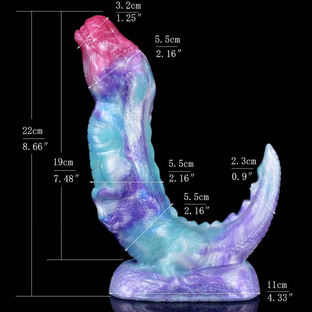 Velociraptor Dinosaur Dildo 8.66 inch