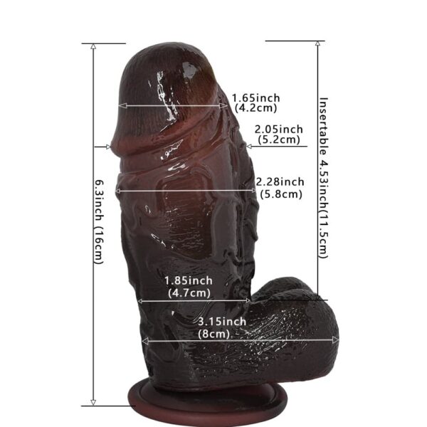 Leo v girth realistic dildo 12