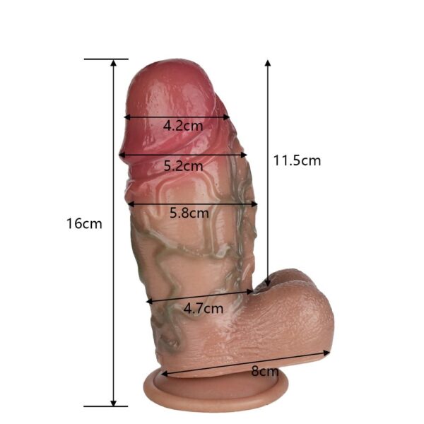 Leo v girth realistic dildo 15