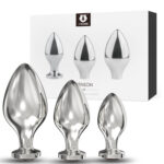 Ruby Butt Plug 3-Piece Set