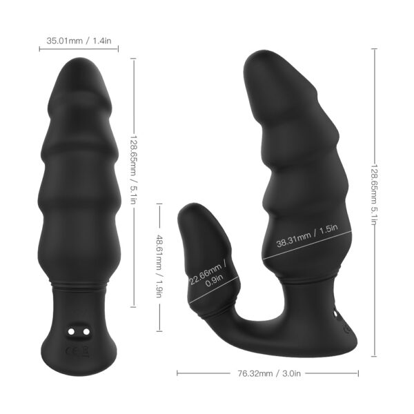 Dragon vibrating butt plug 4