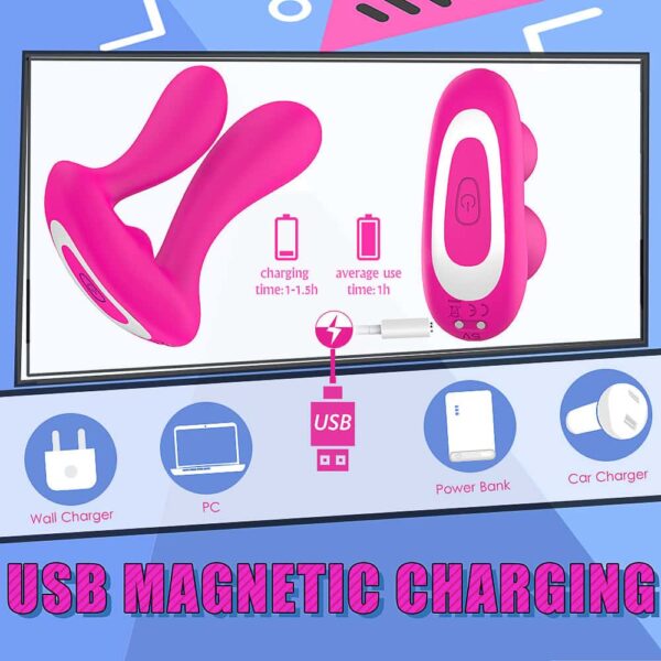 Dual plug wearable vibrator 3