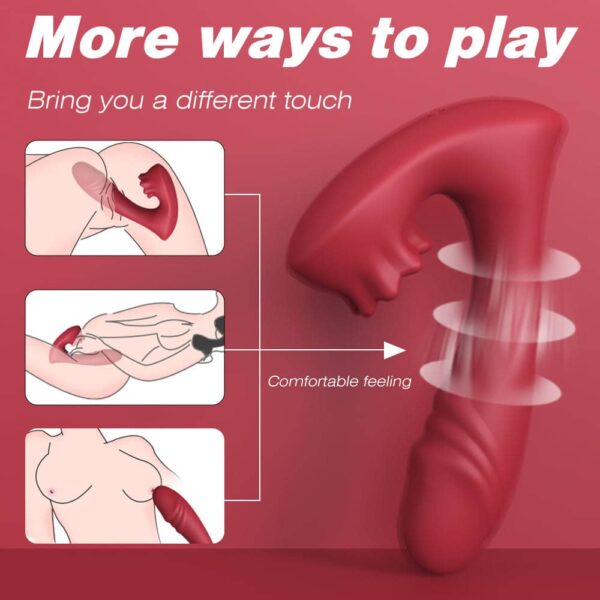 Forest rain licking vibrator 2