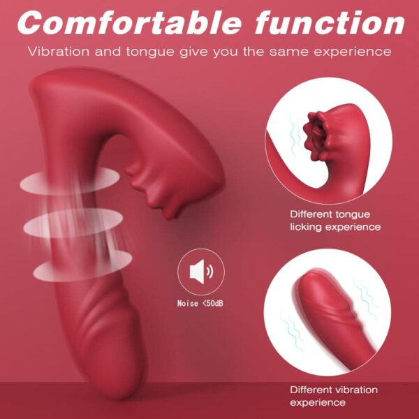Forest rain licking vibrator 3