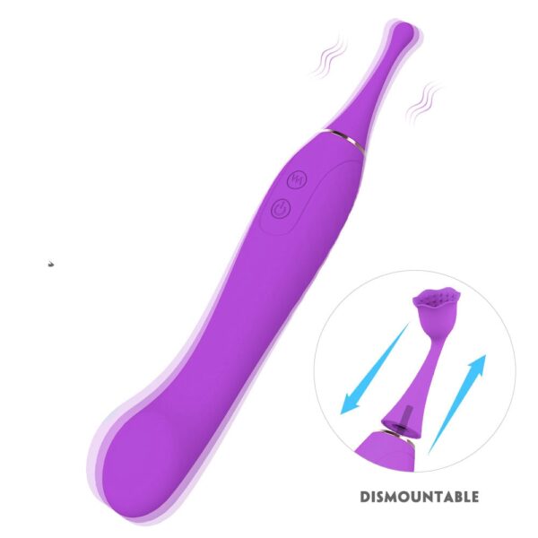 Lily clit vibrator purple