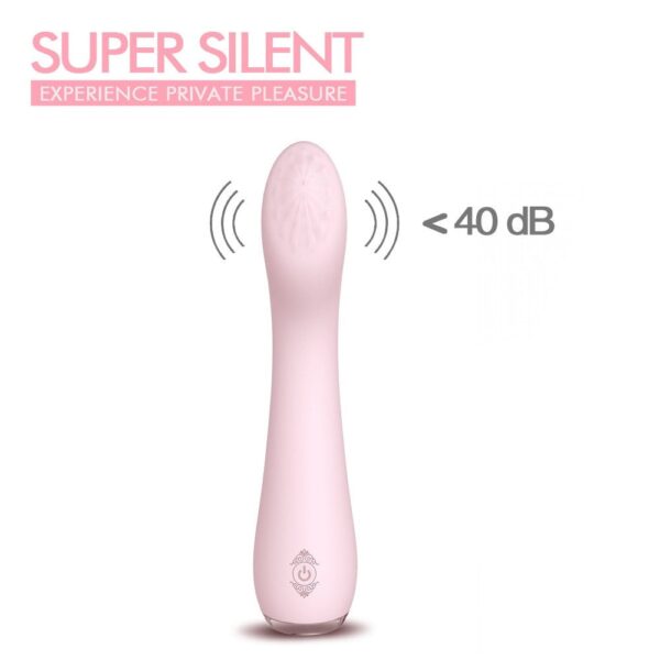 Silicone vibrator lisa pink seduction 6