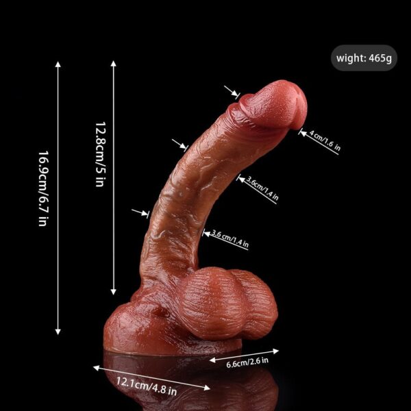 Maverick silicone dildo 6.7 inch 8