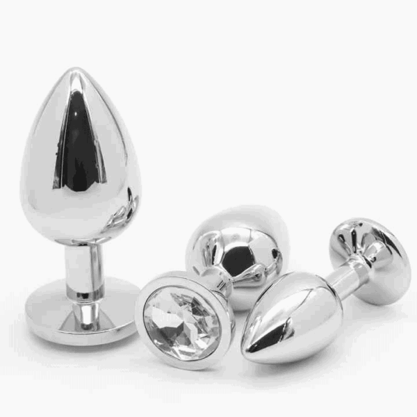 Prism 3 piece set butt plug 1