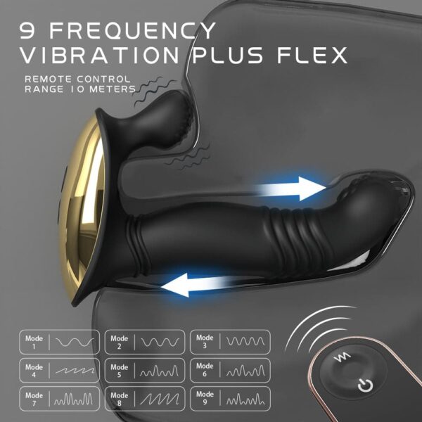 Raven thrusting butt plug 2