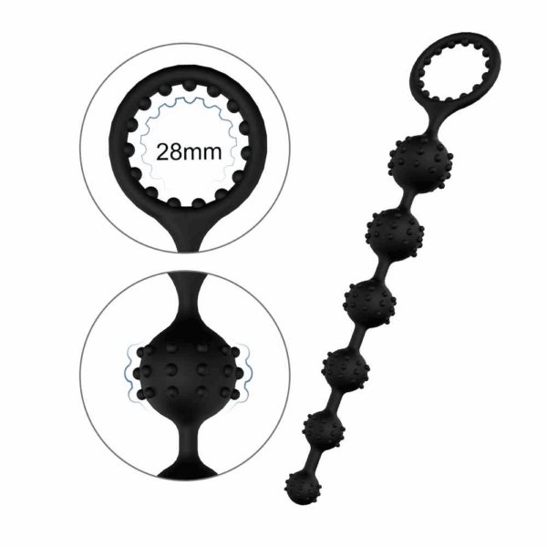 Toto silicone anal beads 4