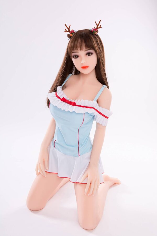 High-quality silicone sex doll with realistic features, soft skin, and detailed craftsmanship for immersive adult pleasure and sensual experience. Perfect for bedroom satisfaction and intimate companionship.
