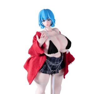 3.0 ตุ๊กตายางอนิเมะซิลิโคนขนาดเล็ก อาเคโนะ
