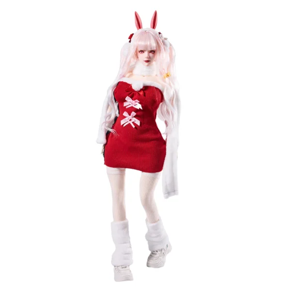 3.0 Color Bunny silicone mini anime sex doll