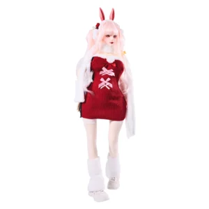3.0 Kleur Bunny silicone mini anime sekspop