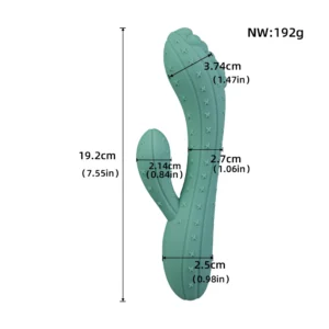 Cactus Textured Rabbit Vibrator (2)