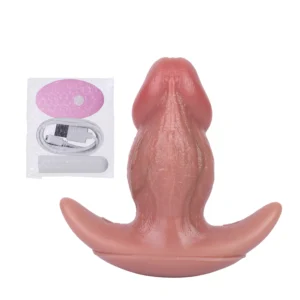 John Vibrating Realistic Butt Plug 5 8 inch (2)