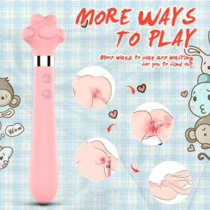 Kitty Paw silikonevibrator