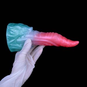 Fantasy dragon tongue dildo 8.18 inch 2.jpg