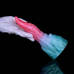 Fantasy dragon tongue dildo 8.18 inch 3.jpg