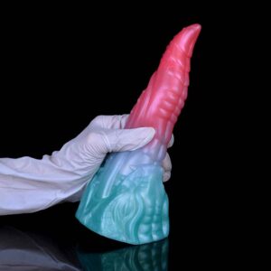 Fantasy dragon tongue dildo 8.18 inch 4.jpg