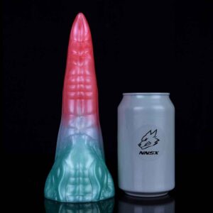 Fantasy dragon tongue dildo 8.18 inch 5.jpg