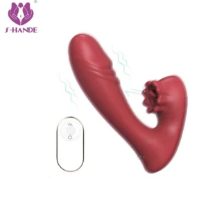 Forest rain licking vibrator