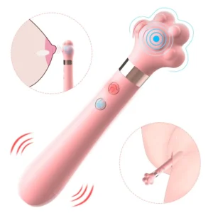 Kitty paw silikone vibrator