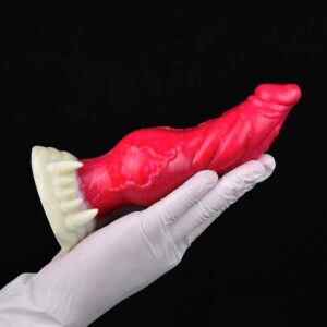 Mastiff dog knot dildo 7.32 inch 1.jpg