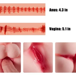 Búp bê tình dục Futa Lucy Trans Torso 1,3 kg (3)