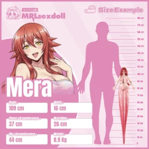 Mera Silicone Hentai Succubus Slang Meisje 8.9 kg